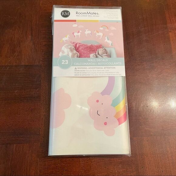 Unicorn Wall Decals Kids Room Decorations - Picture 2 of 8